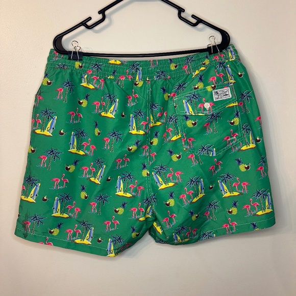 Polo Ralph Lauren Men's Tropical Print Swim Shorts - Picture 2 of 6